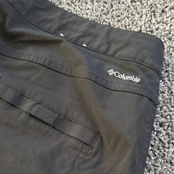 Columbia Climber Canyon™ II Capri 3/4 Pants Women's Black Like New Size 12 - Picture 12 of 16
